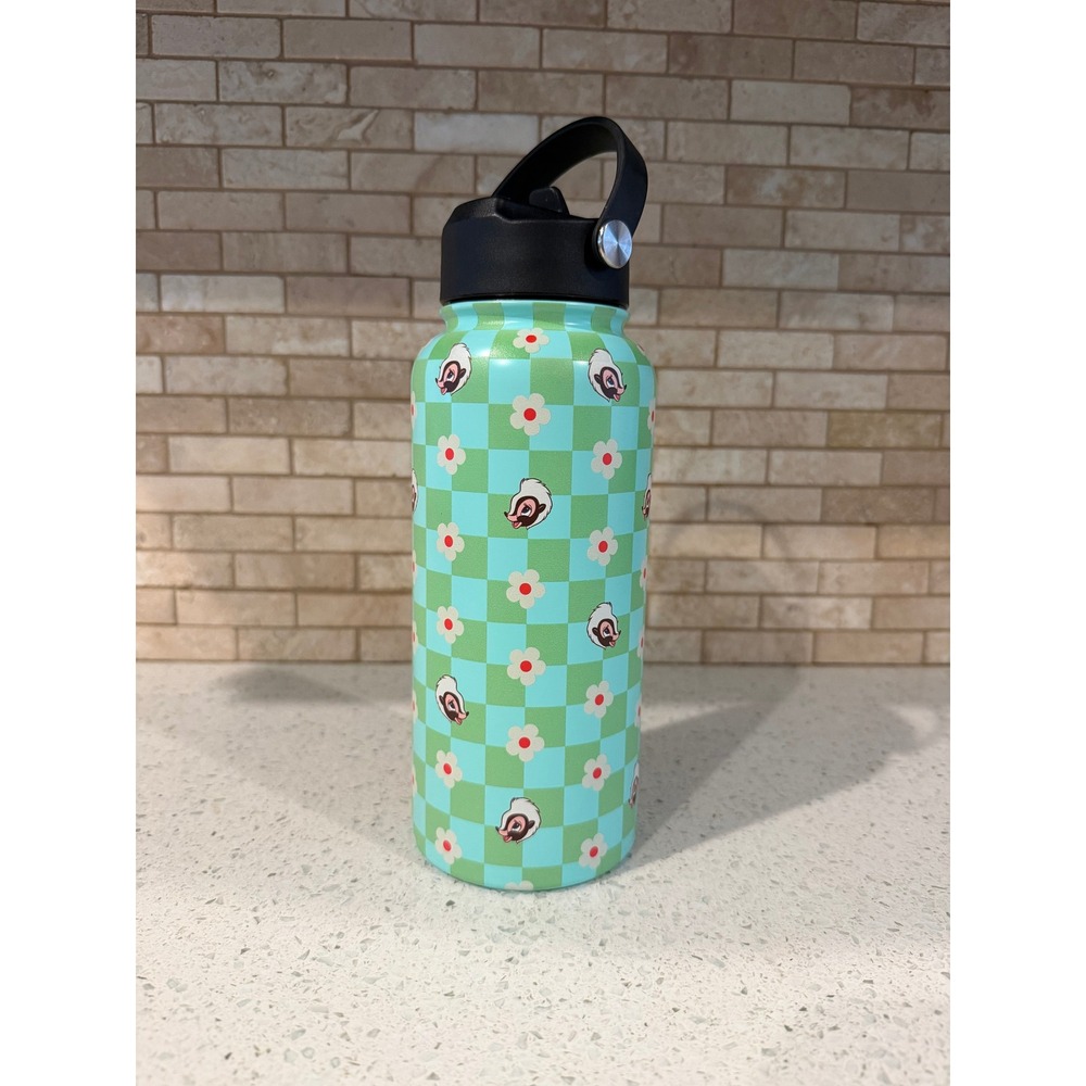 Disney Parks Bambi Flower Skunk Stainless Steel Tumbler 32 Oz